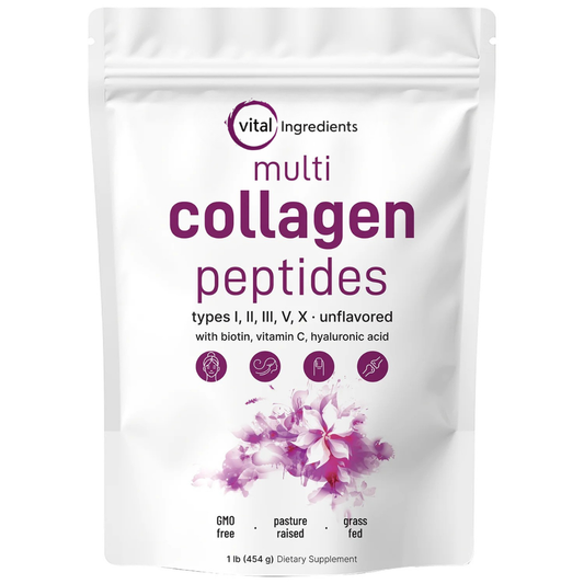 Multi Collagen Peptides For Younger Skin and Stronger Joints